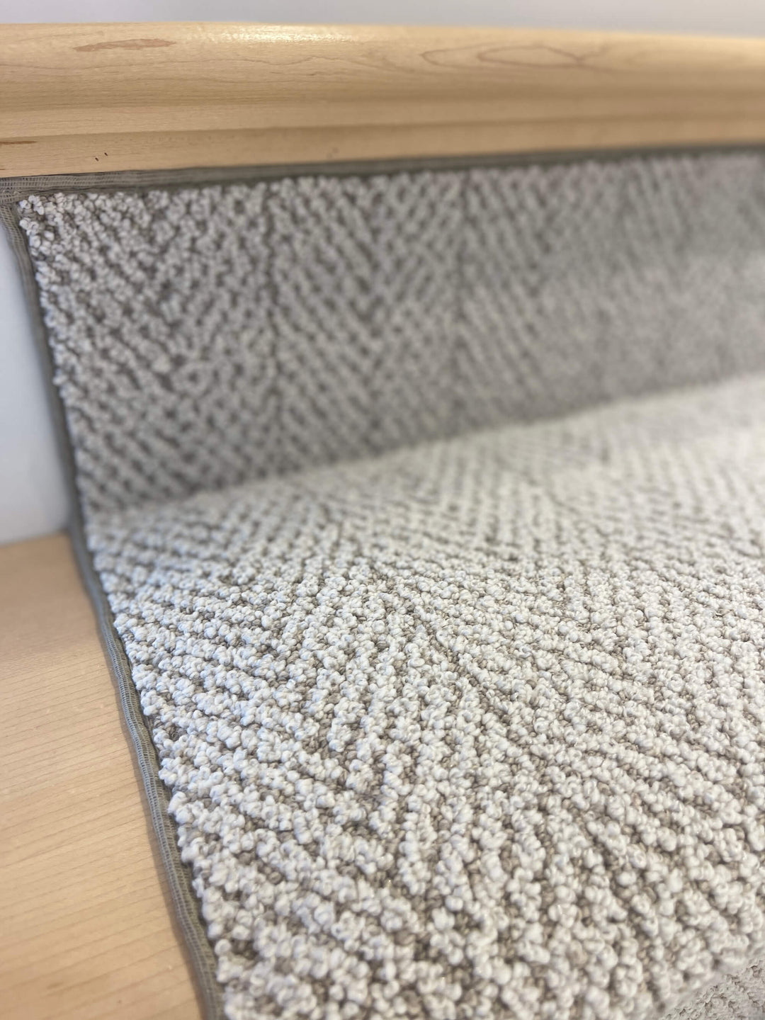 Amalfi Paradise Herringbone Stair Runner - Direct Carpet